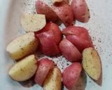 Foto del paso 1 de la receta: Filete al perejil con papas rústicas