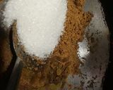 A picture of step 4 of Rava/sooji halwa.