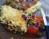 Foto del paso 5 de la receta: Tortilla de brócoli, zanahoria y papa #Mercado