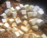 A picture of step 5 of Chettinad Paneer.