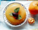 A picture of step 4 of Orange and grapes pudding.