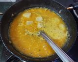 A picture of step 2 of Masoor Dal with Radish.