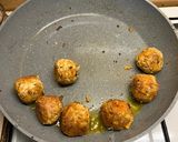 A picture of step 4 of Tofu balls.