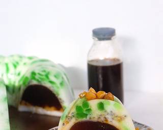 Puding dawet / puding cendol - Step 2