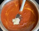 A picture of step 4 of Beetroot Amla Soup.