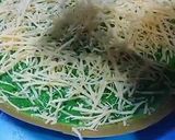 Foto langkah ke 8 dari resep MARTABAK MANIS (TERANG BULAN) PANDAN TEFLON ♥.