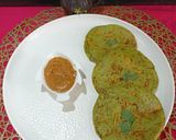 A picture of step 5 of Mini Mixed Dal Chilla.