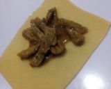 A picture of step 1 of Puff Pastry Steak bake.