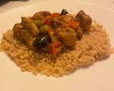 Une image de l'étape 5 de Tajine de poulet aux olives.
