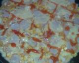 Pizza Bakso Seafood Keju langkah memasak 2 foto
