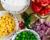 A picture of step 1 of Vegetable Biryani.
