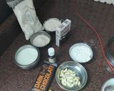 A picture of step 1 of Wheat Flour and barely flour nut cake.