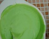 Foto langkah ke 3 dari resep Bolu kukus susu semangka 🍉.