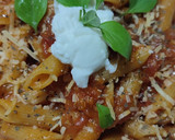 Foto del paso 5 de la receta: Penne en salsa Pomodoro con Burrata