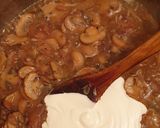 A picture of step 6 of Chicken Chunks in Creamy Mushroom Sauce.