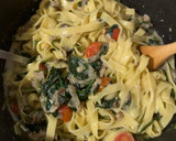 Foto del paso 4 de la receta: Pasta fresca con verduras y champiñones