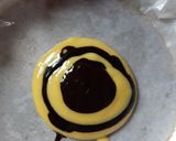 A picture of step 7 of Zebra Cake.
