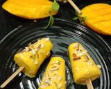 मैंगो कुल्फी आइसक्रीम (Mango kulfi ice-cream recipe in Hindi) रेसिपी चरण 9 फोटो