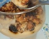 Une image de l'étape 4 de Dessert café au lait et crumble.