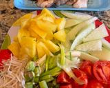 Hình bước làm 1 của món Canh chua, cá bông lau kho tộ