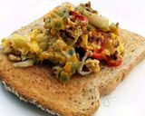 A picture of step 3 of Cabbage Omelette.
