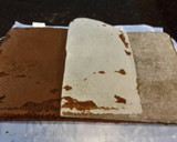 A picture of step 8 of Chocolate Layer Torte with Coconut Cream Filling and Frosting.