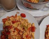 🍅🌶️🥒Cukkinis🍅🫑🌶️ lecsó🥒 tojással 🫑🍅 recept fázis 11 fotója