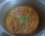A picture of step 7 of Chikar Choley.