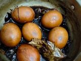 Telur Pindang (teh celup)