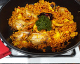 Foto del paso 4 de la receta: Arroz caldoso mar y tierra