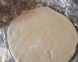 A picture of step 4 of Pita bread/ home made without oven.