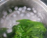 A picture of step 3 of Egg spinach curry.