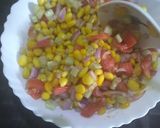 कॉर्न चाट (corn chaat recipe in Hindi) रेसिपी चरण 3 फोटो