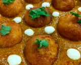 A picture of step 6 of Malai Kofta.