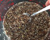 A picture of step 1 of Flex seed waffle.