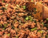 A picture of step 4 of Italian Dirty Rice.