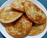 Foto langkah ke 7 dari resep 1006. Apem Bakar Walik Isi Pisang.