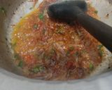 A picture of step 5 of Chana Pulao.