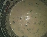 A picture of step 2 of Sujii uttpam sandwich.
