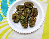 अरबी के पत्तों के पकौड़े (Arbi ke patto ke pakode recipe in Hindi) रेसिपी चरण 5 फोटो