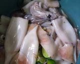 Foto langkah ke 1 dari resep Pepes cumi.