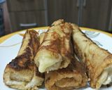 Foto langkah ke 8 dari resep Roti Gulung Cheese / French Toast Cream Cheese.