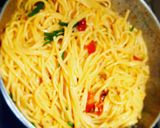 A picture of step 5 of Spaghetti pasta Italiano.