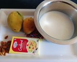 मैंगो कस्टर्ड रेसिपी चरण 1 फोटो