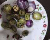 રવૈયા નું શાક (Ravaiya Shak Recipe In Gujarati) રેસીપી સ્ટેપ1ફોટો