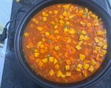 A picture of step 8 of Kofta with Potatoes and Vegetables.