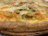 Tarta de verduras y quesos