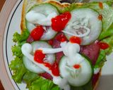 Foto langkah ke 3 dari resep Roti Sandwich Bekal Sekolah.