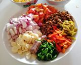 Foto langkah ke 3 dari resep Onseng Cumi Asin Tempe Jagung Tauco.
