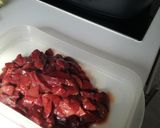 Csirkemájas tejszínes spagetti recept fázis 1 fotója